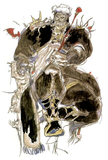 Amano Exdeath without armor.  Believe it.